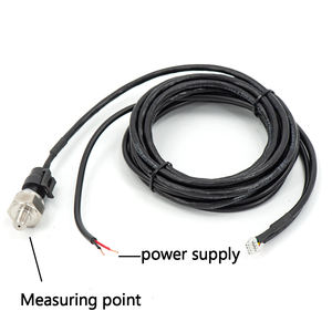 52มม. DC 12/24V ไฟ LED แสดงผลสีแดงทั่วไปมาตรวัดความดันน้ำมันบางเฉียบรอบพร้อมเซ็นเซอร์8NPT 1/อุปกรณ์เสริมรถยนต์รถจักรยานยนต์ - Product Image 3