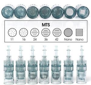 Cartuchos de nano microagujas Ekai originales del fabricante al por mayor 11 16 24 36 42 pines para <span class=keywords><strong>Dr</strong></span> <span class=keywords><strong>Pen</strong></span> M8 M7S A6S área objetivo del cuerpo - Product Image 2