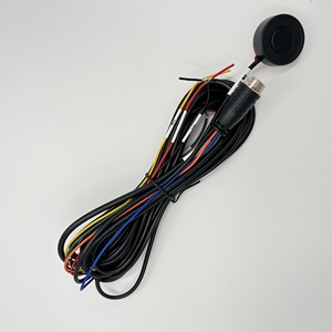 Rangkaian Kabel GPS M12-7P Aviation Head-Pin Seat dengan Selubung PVC Tembaga, Panjang 2m, Tombol Alarm, Sekring 5A untuk Peralatan Rumah Tangga dan Mesin - Product Image 6