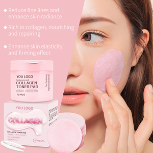 Twg OEM Collagen Toner Pads chống nhăn nuôi dưỡng giữ ẩm mặt miếng bông cho khuôn mặt sự thật làm trắng Collagen Toner Pads - Product Image 5
