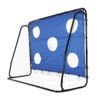 Portería de Fútbol Plegable de Acero/Hierro Resistente para Niños, Equipo de Entrenamiento al Aire Libre, 240x170x85CM