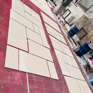 Fourniture d'usine blanc beige <span class=keywords><strong>calcaire</strong></span> carreaux de pavage de sol moderne français extérieur maison extérieur divers aiguisé vieilli brut - Product Image 1