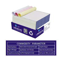 Papier autocopiant NCR de haute qualité A4/A5 compatible, utilisation continue au bureau, 100% pâte de bois, couches personnalisées