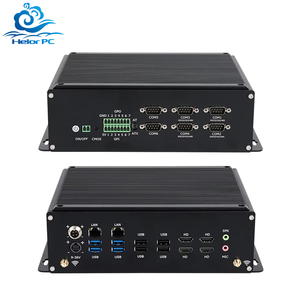 Mini <span class=keywords><strong>PC</strong></span> Industrial HLY con Intel Core i5-12450HX, 6 Puertos RS485 COM, LAN Dual de 2.5G, <span class=keywords><strong>4</strong></span> GPIO, 9-36V DC, DDR5, Computadora Industrial para CNC - Product Image 1