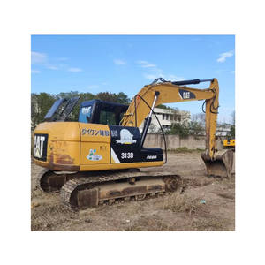 Excavadora hidráulica de cadenas CAT 313D 313D2L usada en buen estado de funcionamiento y con alta eficiencia. - Product Image 1
