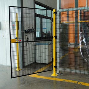 Vallas enmarcadas de seguridad para máquinas básicas y fuertes <span class=keywords><strong>METALTEC</strong></span> 6 'de altura Montaje rápido - Product Image 3