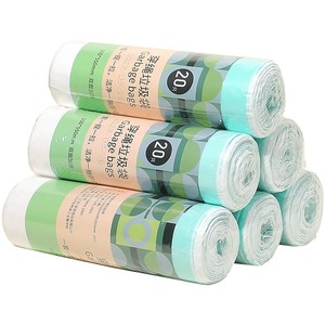 Drawstring Garbage Bags Extra Thick HDPE Plastic Household Kitchen Trash Bags With Automatic Closure - Product Image 3