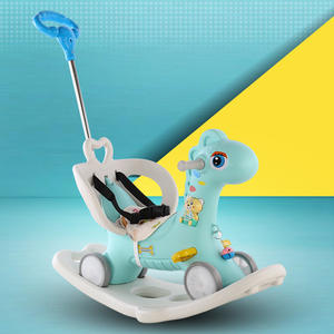 Cheval à <span class=keywords><strong>bascule</strong></span> de haute qualité pas cher en gros d'usine pour enfants/petits animaux jouets en plastique colorés cheval à <span class=keywords><strong>bascule</strong></span> jouets pour enfants - Product Image 5