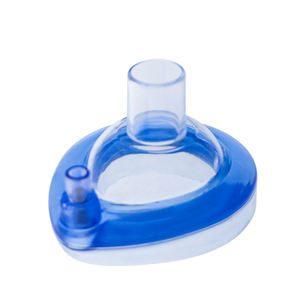 Masker Anestesi Medis PVC Sekali Pakai dengan Tali Cinco Point, Cincin Isolasi Cairan, Standar <span class=keywords><strong>CE</strong></span>, Umur Simpan 3 Tahun - Product Image 1