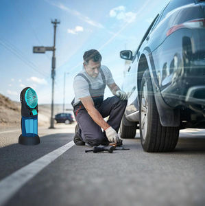 Icybreeze Buddy 10000mAh ventilador de niebla de agua portátil recargable eléctrico de escritorio retráctil aire acondicionado para acampar al aire libre - Product Image 5