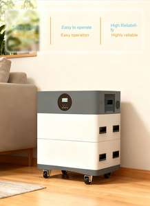 Güneş Panellerinden Oluşan Komple Hibrit Sistemli Ev Tipi Güç Sistemi Kiti, Lityum-iyon Pil Özellikli 5KW Hibrit Güneş Enerjisi Sistemi - Product Image 5