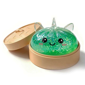 Nuevo Diseño Juguete Blandito de Unicornio con Purpurina, de Subida Lenta, Sensorial Antiestrés, con Forma de Bollo al Vapor, Regalo Novedoso - Product Image 4