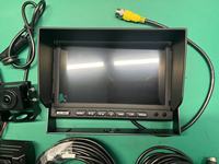 Système de caméra de recul filaire FVC-07Q HD 1080P 7 ", moniteur à écran partagé Quad 7 pouces avec enregistrement, caméras de vue étanches IP69