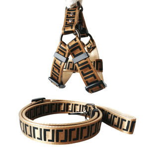 Conjunto de Collar y Correa de Lujo para Perro, Arnés Extensible de Poliéster con <span class=keywords><strong>Doble</strong></span> Letra y Correa para Perro, Suministros para Mascotas al por Mayor - Product Image 5