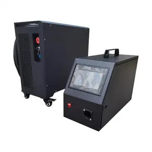 Mesin las Laser sistem pendingin, mesin las serat pembersih Laser 1500w 3 In 1 untuk baja tahan karat