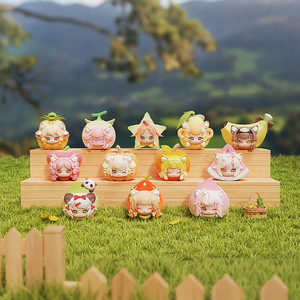 Caja Sorpresa Cat Ni Zai Zai Foodie con 24 Figuras Coleccionables de Dibujos Animados para el Hogar, el Coche o como Regalo - Product Image 1