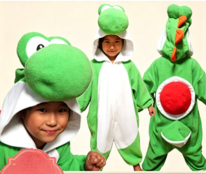 Costume Kigurumi Dinosauro Cartone Animato per Bambini e Adulti, Tuta <span class=keywords><strong>Pigiama</strong></span> Intera per Feste di Halloween, Cosplay e Spettacoli Teatrali - Product Image 2