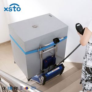 Escalador de escaleras 300Kg Robot de escalada Carro plegable <span class=keywords><strong>Climer</strong></span> manual Objetos pesados en movimiento Carro apilador de aluminio Tirador - Product Image 6