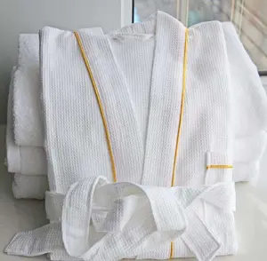 Soyal Custom Disposable Spa Wrap Robe Non-Woven Bathrobe Disposable Kimono Robe bathrobe luxury