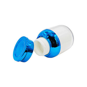 Precio de Fábrica, Frascos de 100 ml con Tapa Azul Plateada, Cuerpo Blanco, Envases Médicos para el Cuidado de Mascotas, Botellas con Tapa de Rosca - Product Image 4