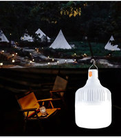 Ampoule d'urgence portable PHULAL E27 B22 Lampe d'urgence 10W 20W 30W 40W 50W Lampe à LED rechargeable par USB