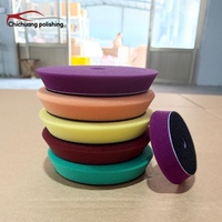 Tampon de polissage pour voiture, mini 3 pouces, pour fixation sur perceuse, pour le detailing et le polissage automobile