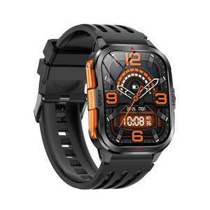 Nhà Máy Người Đàn Ông Ngoài Trời Thể Thao Mk98 Thông Minh Đồng Hồ Với Đèn Pin Kim Loại Cong HD Màn Hình 3ATM Không Thấm Nước Tập Thể Dục Đồng Hồ Cho Nam Giới Thông Minh - Product Image 3