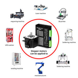 Kaihong היברידית <span class=keywords><strong>dm556</strong></span> nema נהג 23 מנוע צעד 1.2nm ערכת מומנט 57*56 מ "מ נתב פארא cnc 1500 מנוע סל" ד - Product Image 5