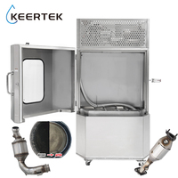 Station de nettoyage compacte pour filtre à particules (DPF) 250L |   Fabrication directe d'usine OEM |   Entretien des filtres à particules des bus commerciaux |   Flash-JET Eco