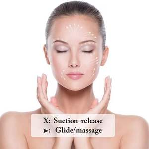 Set bekam wajah kaca vakum silikon, 4 buah cangkir pijat dengan Tendon dan alat bekam mata untuk wajah - Product Image 6