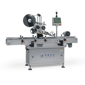 2024 Xiao Teng Flat bottle automatic labeling machine automatic tabletop flat surface labeling machine automatic labeler machine