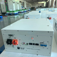 Sistema de Almacenamiento de Energía Doméstico Apilable LiFePO4 de Litio 51.2V 100Ah 5.12kwh con Bluetooth y Equilibrio Activo