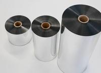 12mic-80mic BOPP Film Zwei Seiten Corona Silber Metalli sierte Bopp Film Jumbo Roll