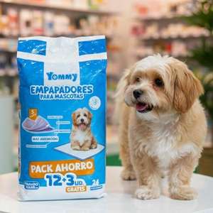 Yommy Empapadores para Mascotas 60x60cm Paquete Ahorro Alta Absorción - Product Image 3