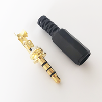 Connecteurs Jack Audio stéréo AUX 3.5MM, assemblage complet, 4 pôles, connecteur 3.5MM
