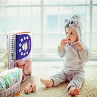 Pañales Desechables para Bebé Elbebek Elite, Tela No Tejida Estampada, Suaves, Transpirables, con Protección Contra Fugas, NB/S/M/L/XL - Alta Calidad
