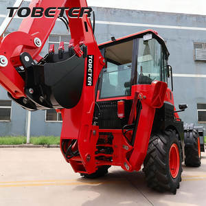 Obral muatan tempel dengan muatan depan 4X4 pemuat Backhoe kompak - Product Image 4