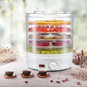Electric 5 Layers Machine Vegetable Multi-Tier Food Dehydrator Household Small Dryer Dehydrator Food Dried Fruit Machine