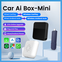 Boîte CarPlay intelligente sans fil Carlinkit pour diffusion vidéo et musique, Wifi6, CarPlay Ai Box, Android Auto, adaptateur USB Type C Car Play, Appl