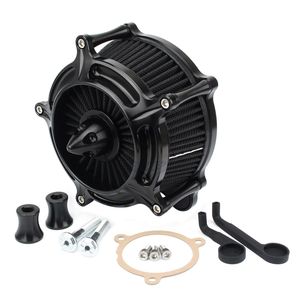 Filtre à air pour Harley Davidson Touring Road Glide 2018-2023, pièce de rechange en plastique noir - Product Image 2