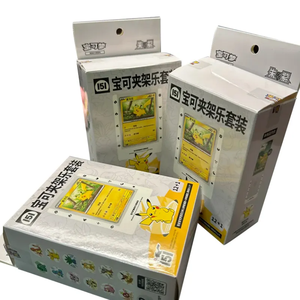 Collection authentique en gros de cartes à collectionner Scarlet & Violet, collectionnez 151 cartes, ensemble de porte-cartes Journey Funism, boîte de booster Pokemoned - Product Image 6