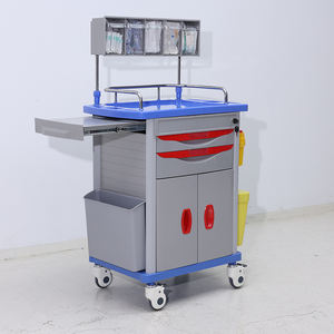 EM-ET103 Medische Spoedeisende Ziekenhuisbehandelingswagen Met Laden En Prullenbak Medicijnkar - Product Image 6