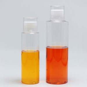 Wholesale Empty 150ml <b>200ml</b> Flat Shoulder Skincare Toner <b>Bottle</b> Lotion Plastic Pet Shampoo <b>Bottles</b> Cosmetics <b>Bottle</b> with Top Cap - Product Image 4