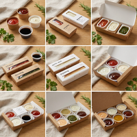 Boîtes à empanadas personnalisées avec logo, boîtes à sauce, boîtes à emballage pour empanadas, emballages spéciaux pour collations