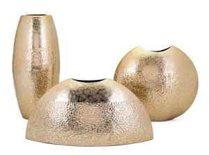 Juego de macetas personalizadas OEM con acabado dorado Diseño hecho a mano Decoración interior Utiliza macetas para la venta - Product Image 2