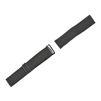 Kit de bande élastique noire de 3 cm de large pour perruques, accessoires de perruque réglables pour la fabrication de bonnets de perruque, usage domestique