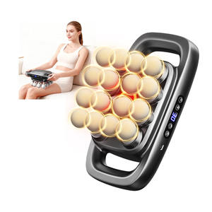 Pistolet de massage électrique professionnel à 16 têtes pour tissus profonds – Le meilleur soulagement musculaire et fascial à prix abordable - Product Image 1