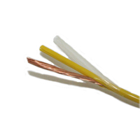 Câble THHN/THNN avec gaine PVC PE XLPE, conducteur en cuivre pur toronné isolé PVC, haute température, flexible, qualité industrielle automobile