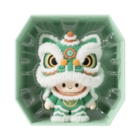 Peluche Super douce personnalisée figurine d'anime boîte aveugle poupée en vinyle jouet à collectionner avec techniques brodées cadeau pour enfants enfants