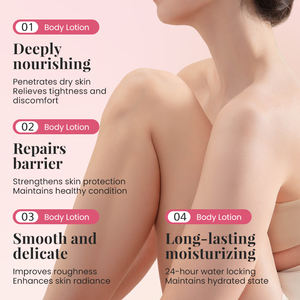 Lotion corporelle nourrissante en profondeur, réparatrice 24h, douce et lisse, pour desserts, gâteaux, beignets, glaces, marque privée personnalisée KORMESIC 200ml - Product Image 2